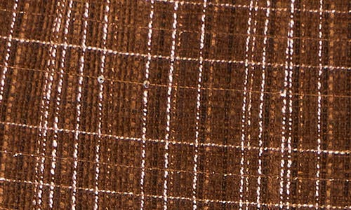 Ted Baker Tweed Pencil Skirt In Brown