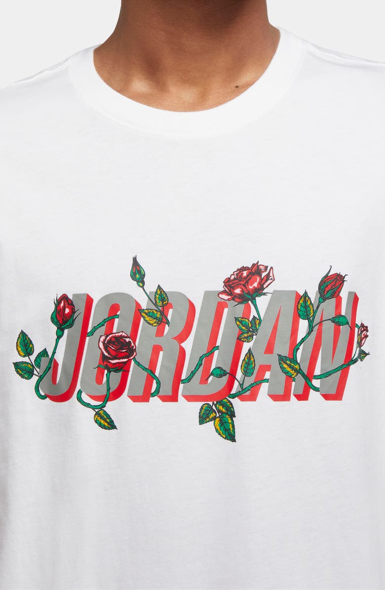 Nike Jordan Wordmark Cotton Graphic Tee, Alternate, color,