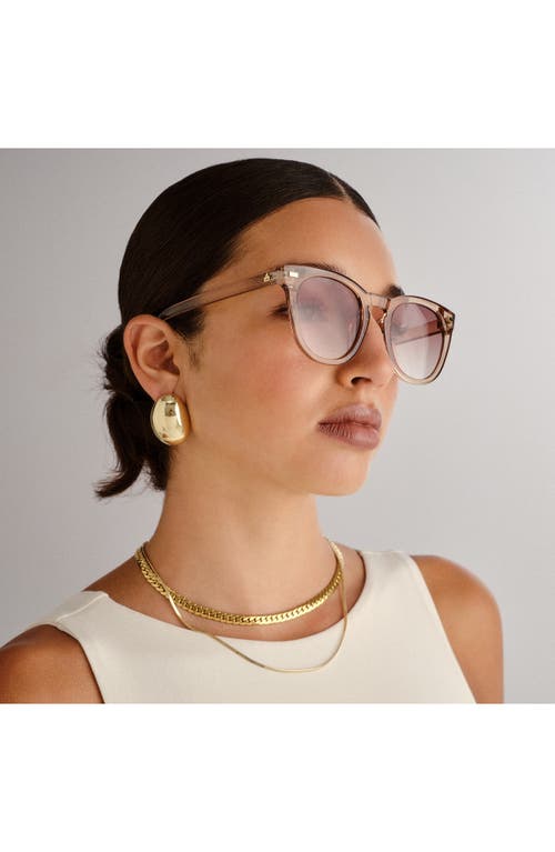 Aire Evolution 51mm Gradient Round Sunglasses In Neutral