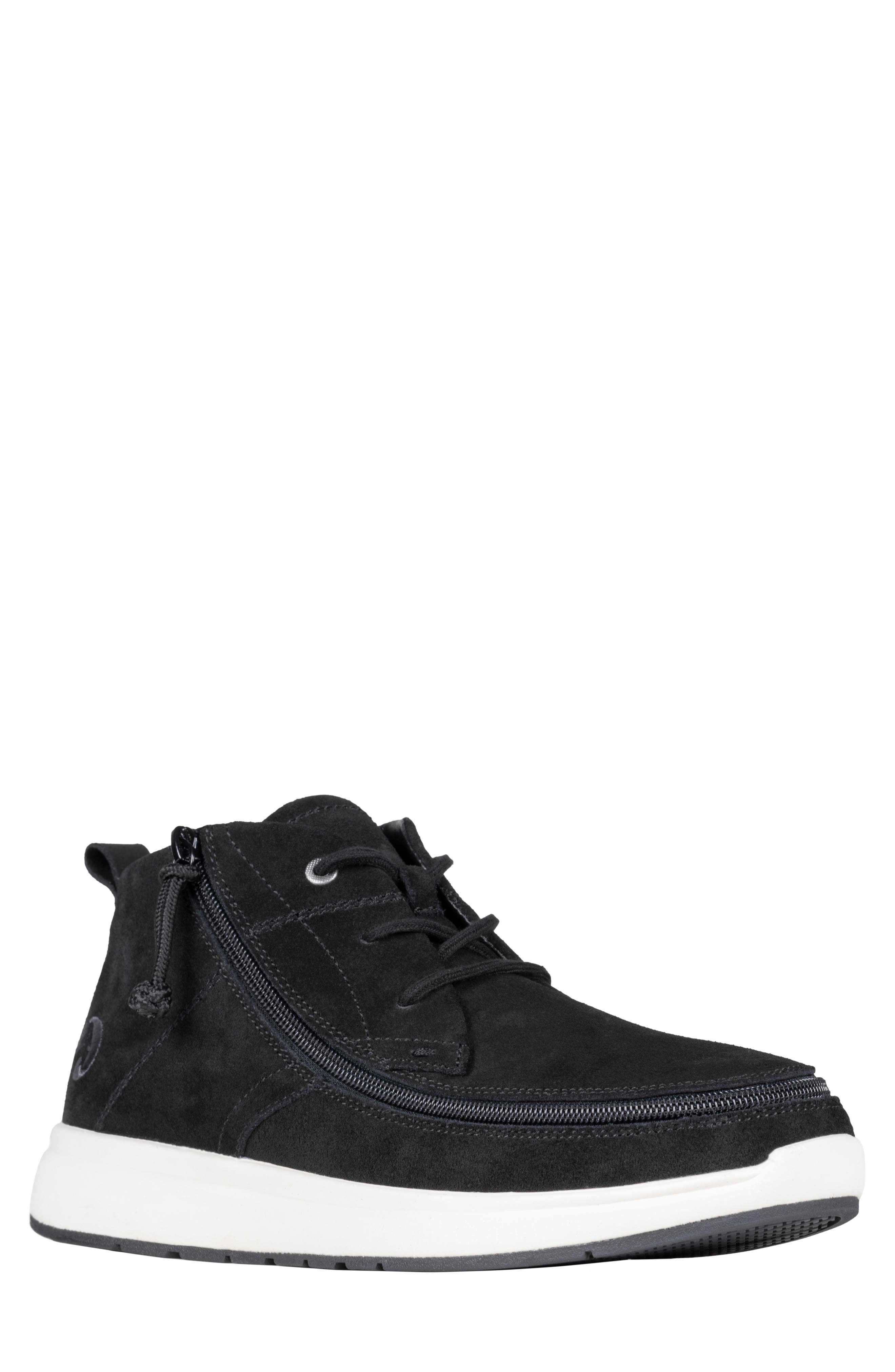 BILLY Footwear Billy Comfort Chukka Boot, Main, color, Black Suede