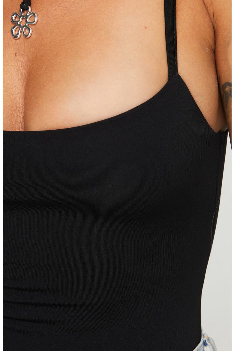 Off Stage Bodysuit, Alternate, color, BLACK