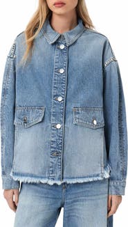 AllSaints Hettie Stud Shacket