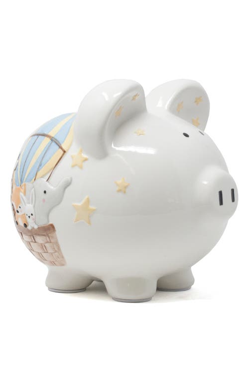 Child to Cherish Hot Air Balloon Ceramic Piggy Bank in None  product