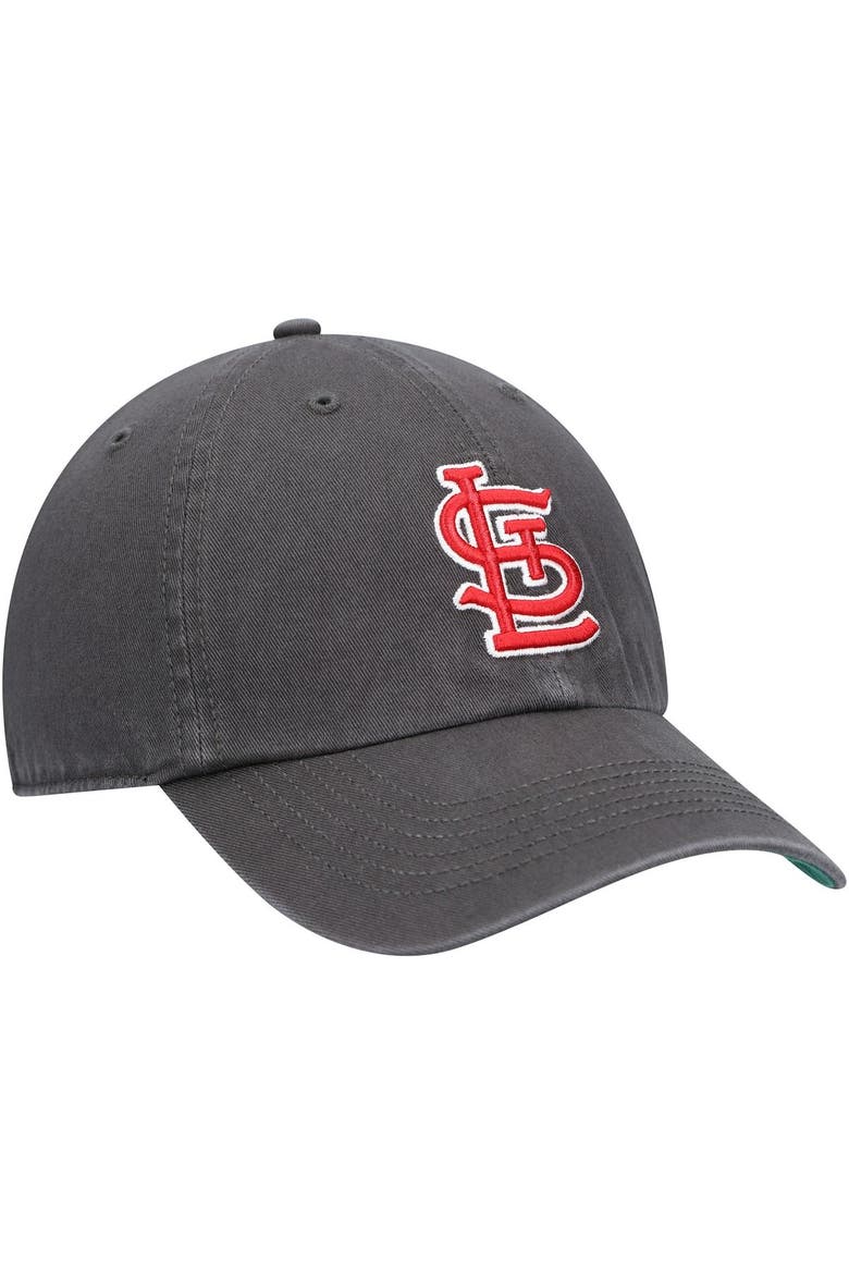 Men's '47 Graphite St. Louis Cardinals Franchise Fitted Hat, Alternate, color, Graphite