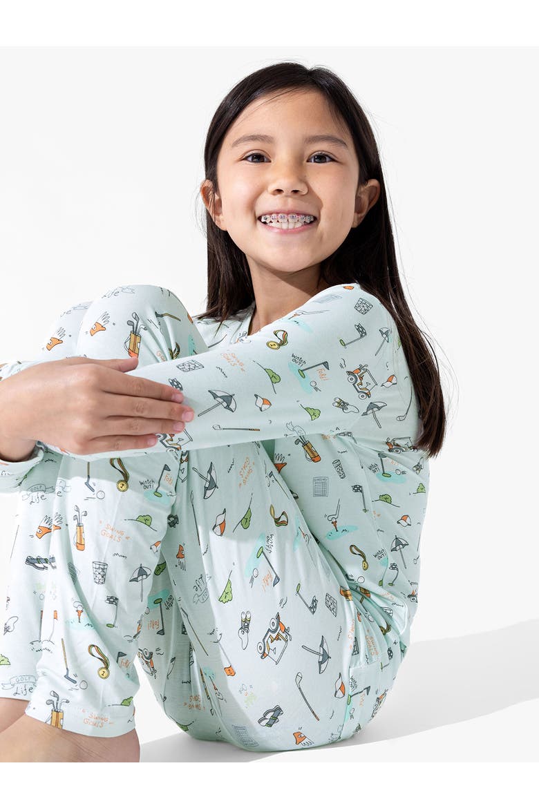 Kids' Golf Set of 2 Piece Pajamas, Alternate, color, Golf