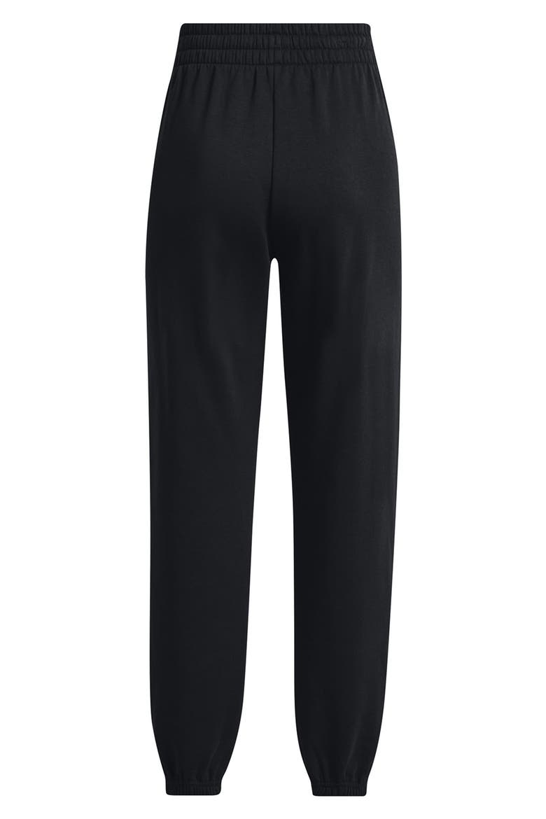 Rival Fleece Oversized Joggers, Alternate, color, BLACK