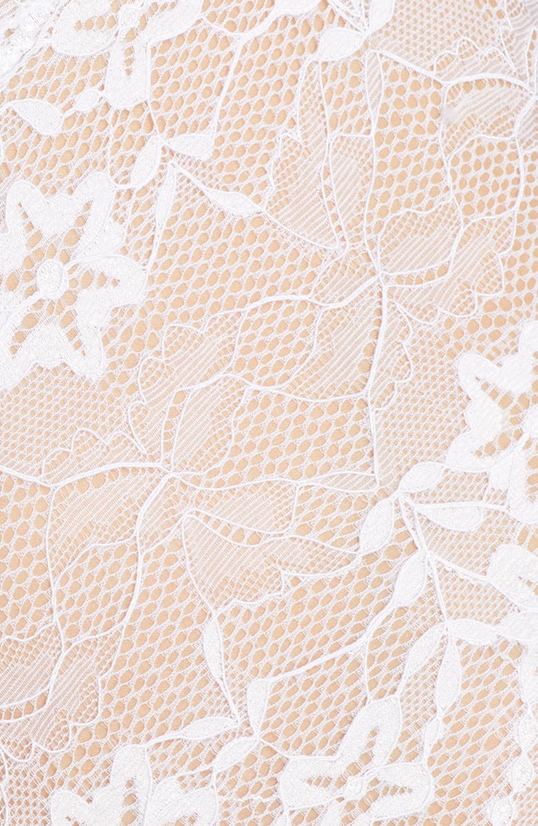 Oh La La Cheri Aria Mesh Plunge Halter Teddy, Alternate, color, 