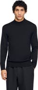 SANDRO Wool sweater with high neck