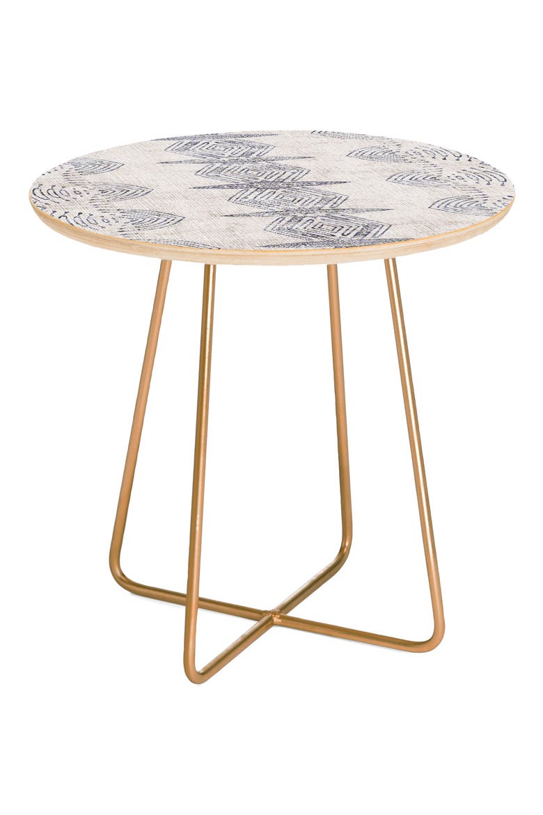 French Eris Side Table, Main, color, BLUE