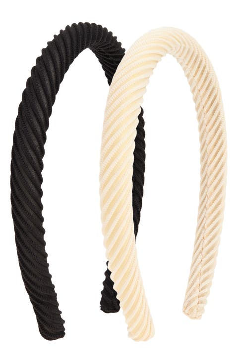 Assorted 2-Pack Wavy Headbands