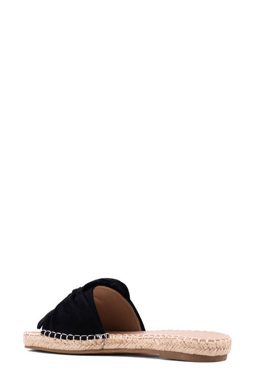 Shushop Doris Slide Sandal In Black