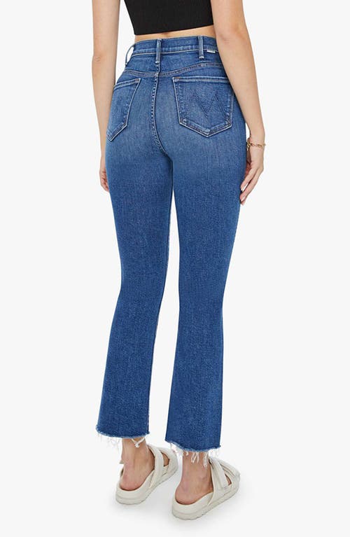 Mother The Hustler Ankle Fray Jeans In Grasping At Straws In Grasping At Straws