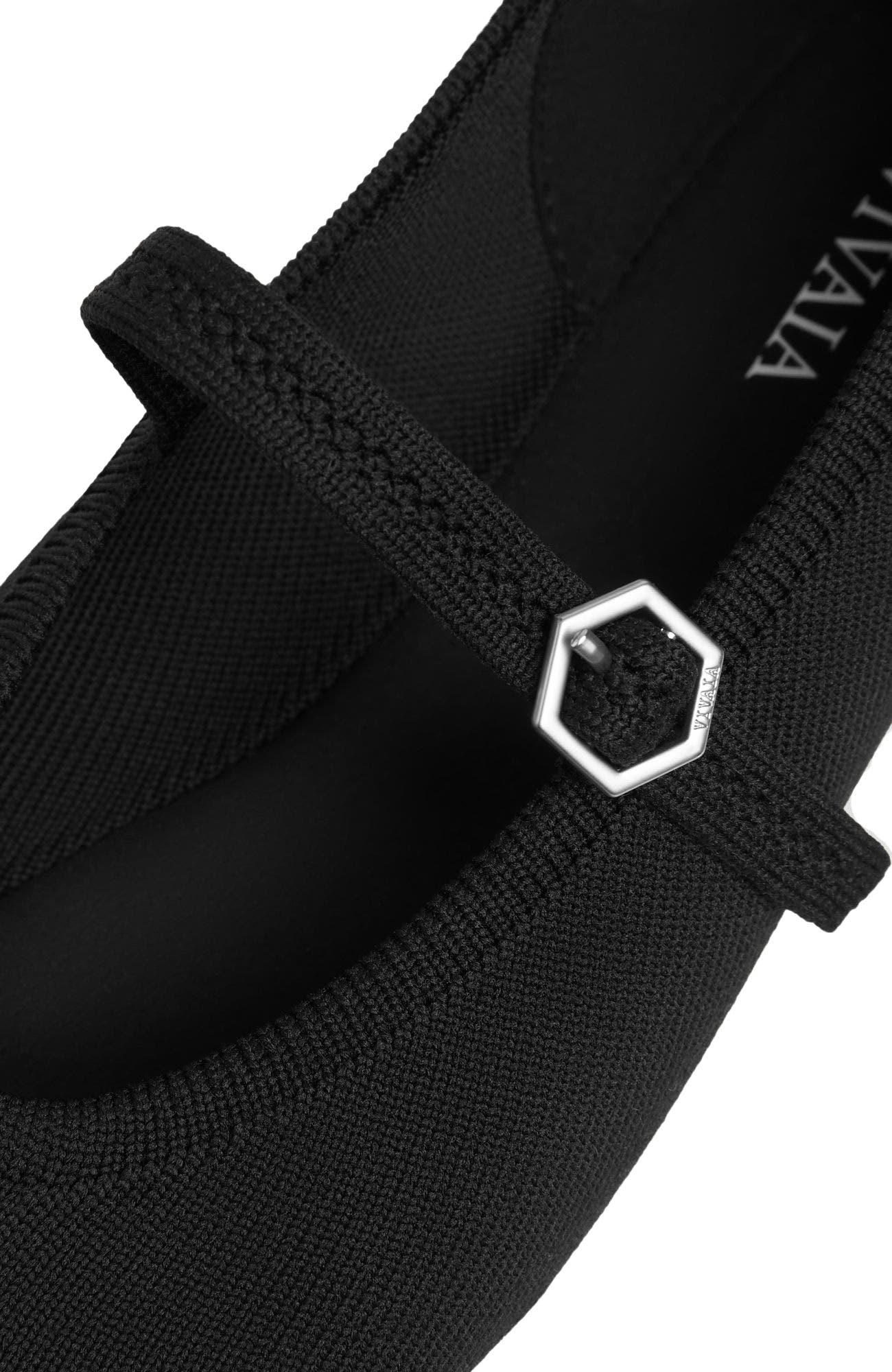 VIVAIA Almond-toe Mary-Jane ballet flats, Alternate, color, 