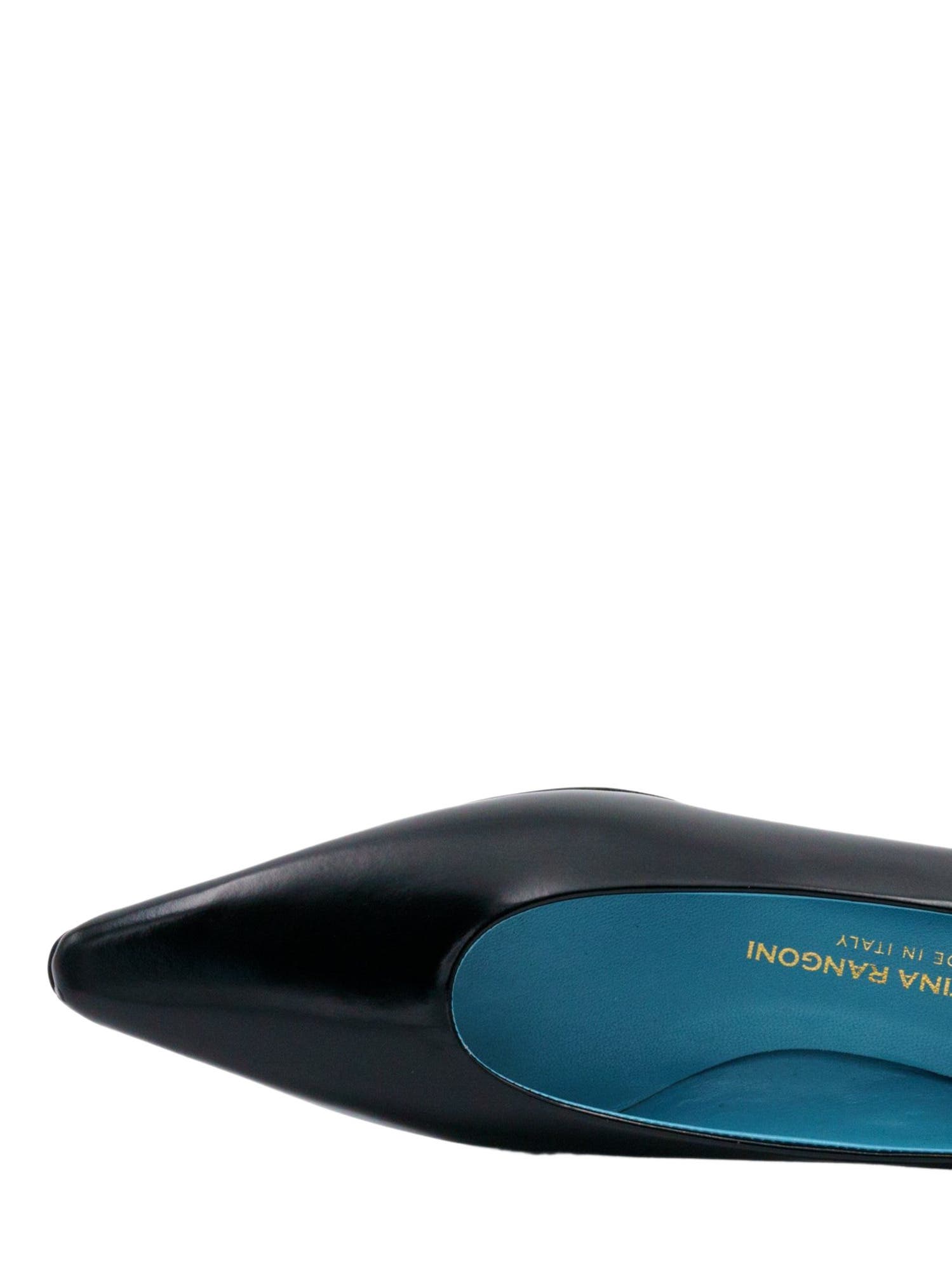 Valentina Rangoni Vera Block Heel Pump, Alternate, color, Black Mousse