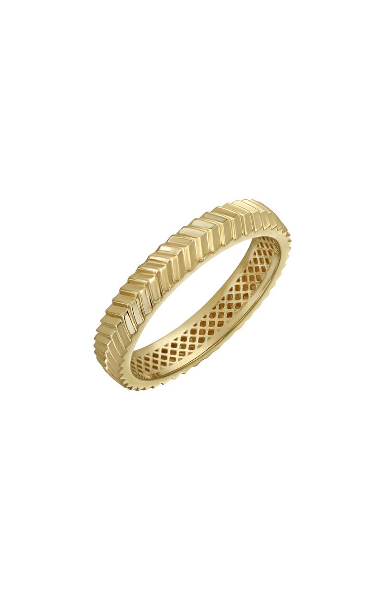 Bony Levy 14K Gold Geometric Band Ring, Main, color, 14K Yellow Gold