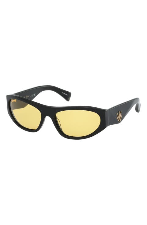 59mm Rectangular Sunglasses