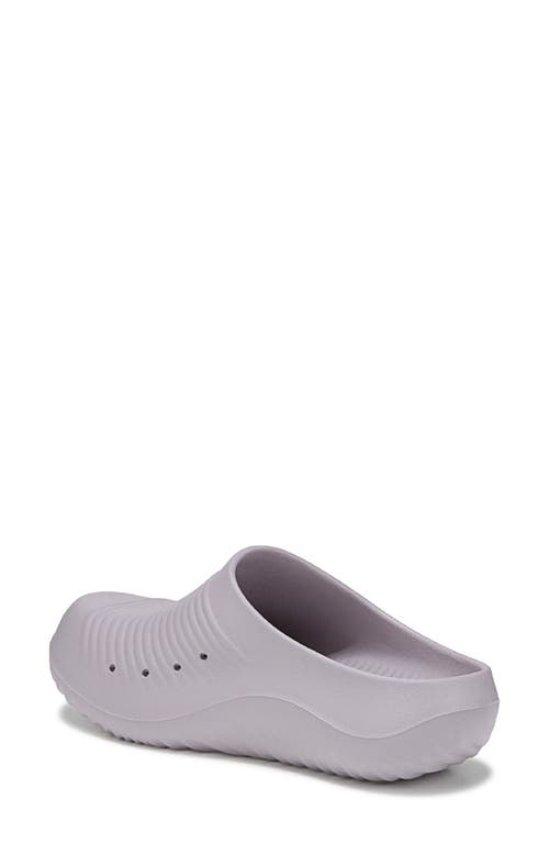 Ryka Women's Echo Recovery Round Toe Slip On Clogs In Purple Fog