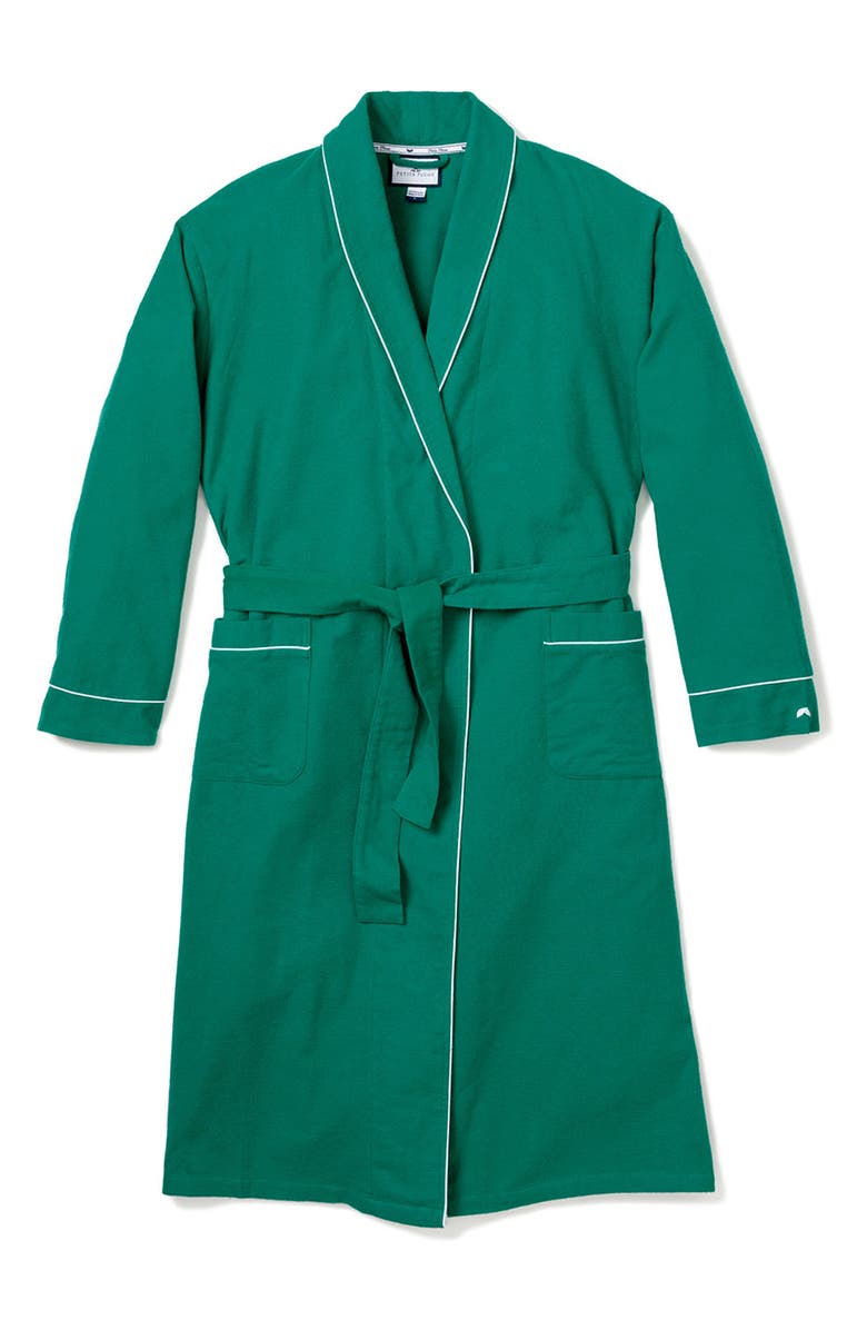 Petite Plume Women's Flannel Robe, Alternate, color, 