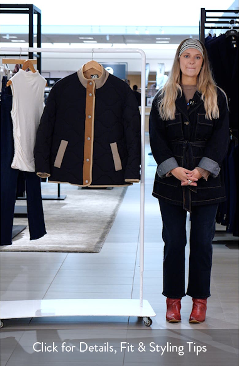 Jazlyn Quilted Jacket, sales video thumbnail