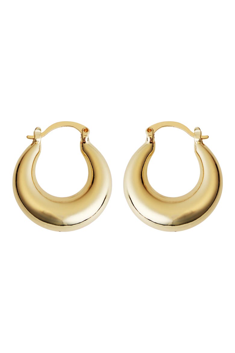 Bubble Hoop Earrings, Main, color, GOLD
