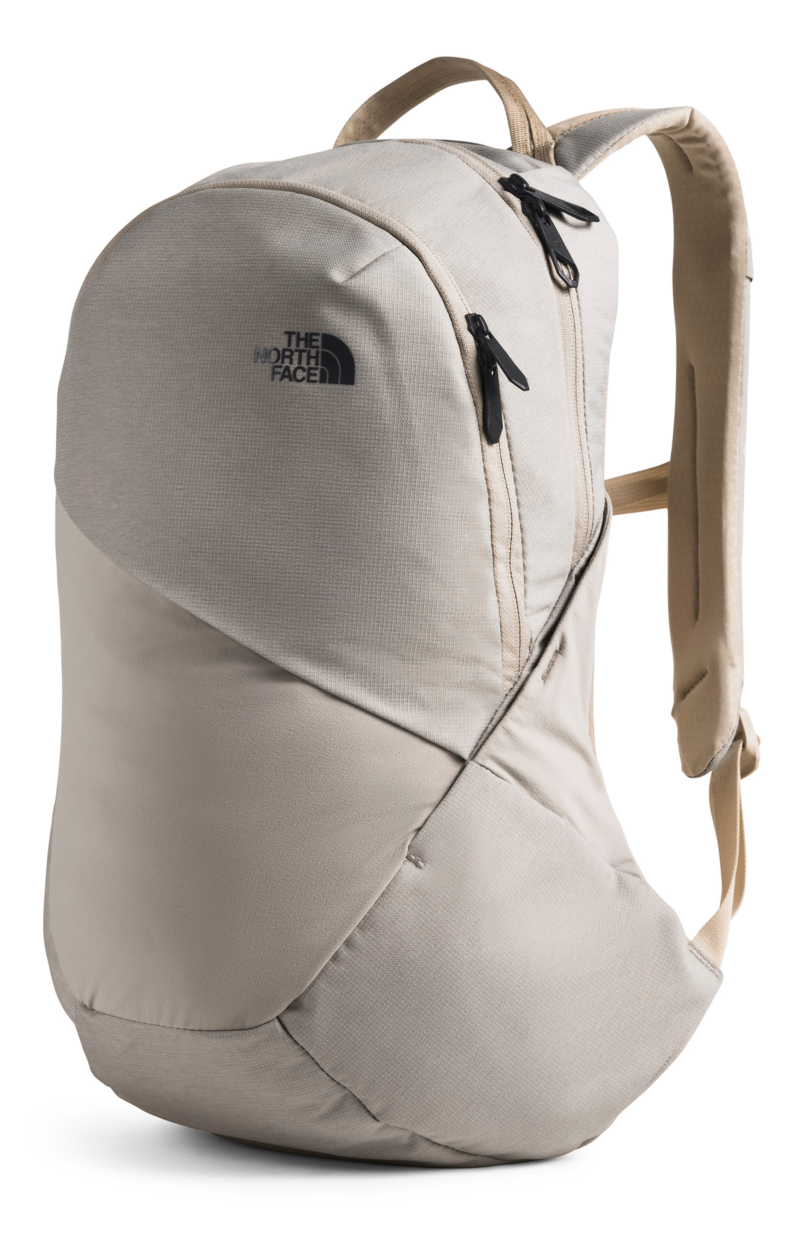 'Isabella' Backpack, Alternate, color, DOVE GREY DARK HEATHER/ BEIGE