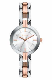 Fossil Kerrigan Two-Tone Bracelet Watch, 32mm
