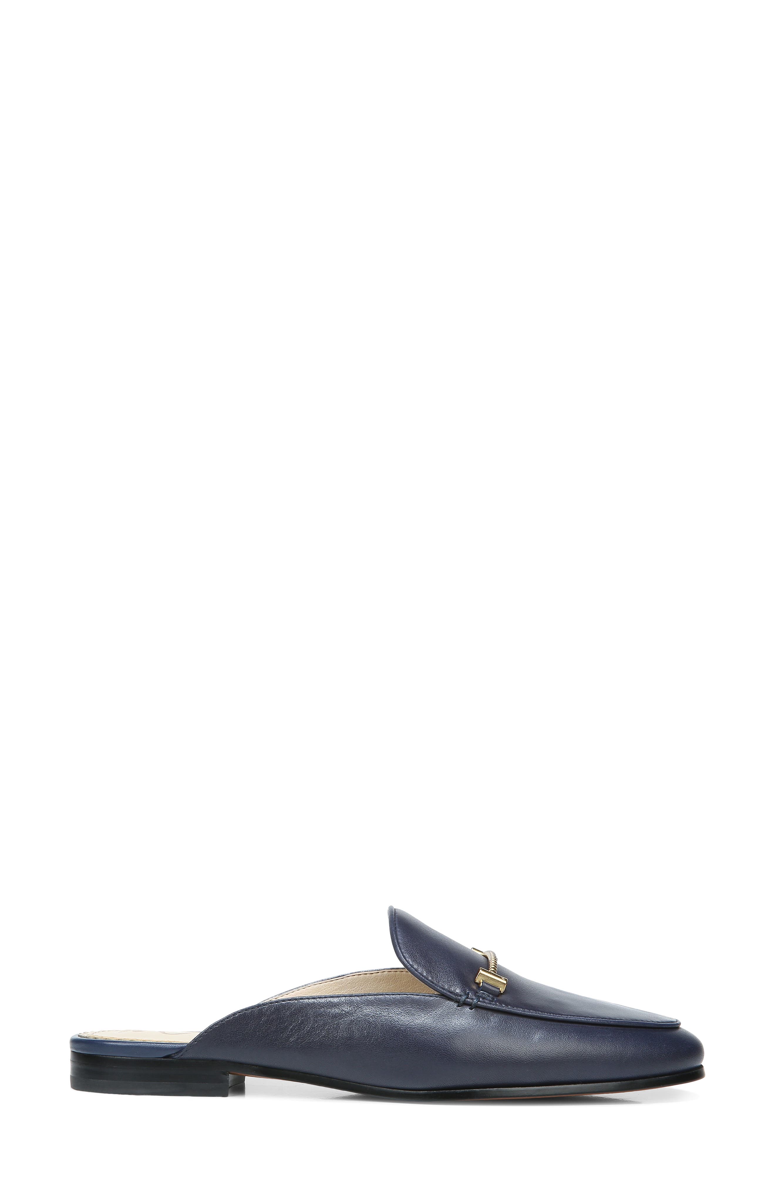 Laurna Mule - Wide Width Available, Alternate, color, BALTIC NAVY LEATHER