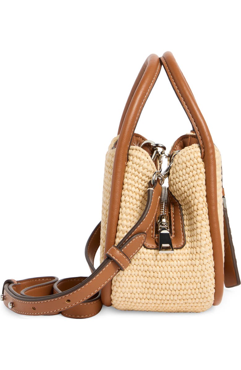 DKNY Capri Hobo Bag, Alternate, color, Natural/ Saddle