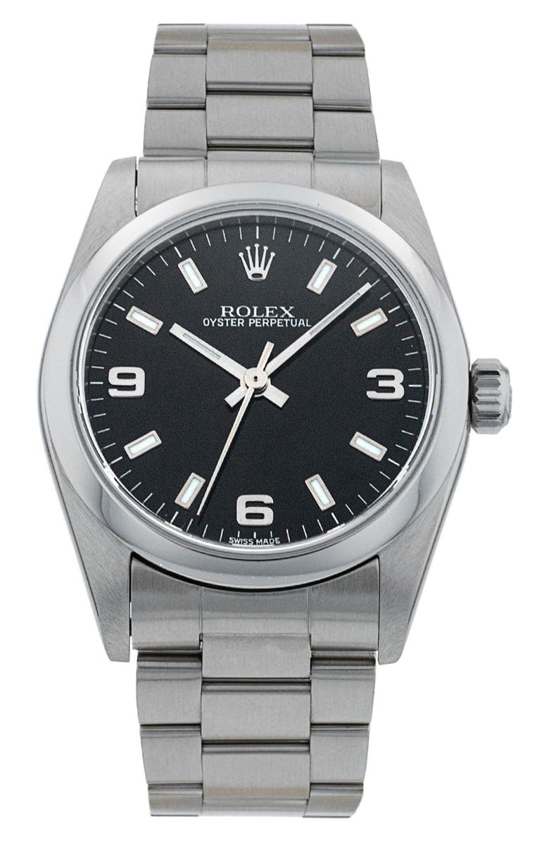 Watchfinder & Co. Rolex Preowned 2003 Oyster Perpetual Bracelet Watch, 31mm, Main, color, 