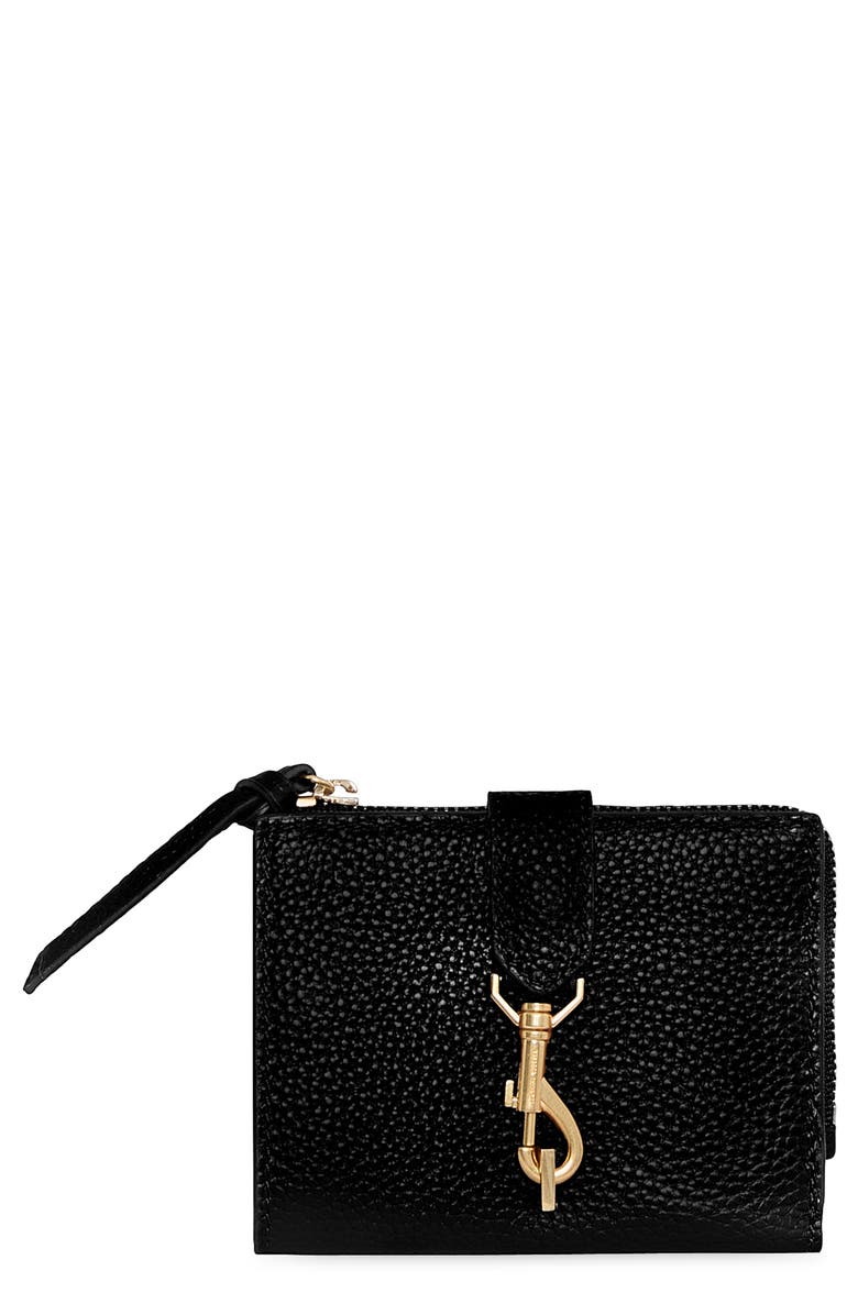 Rebecca Minkoff Slim Megan Leather Bifold Wallet, Main, color, 