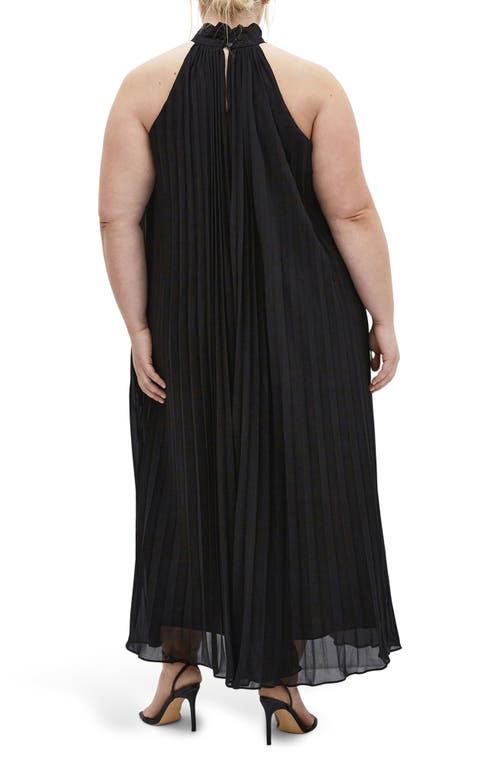City Chic Aida Sleeveless Maxi Dress In Black