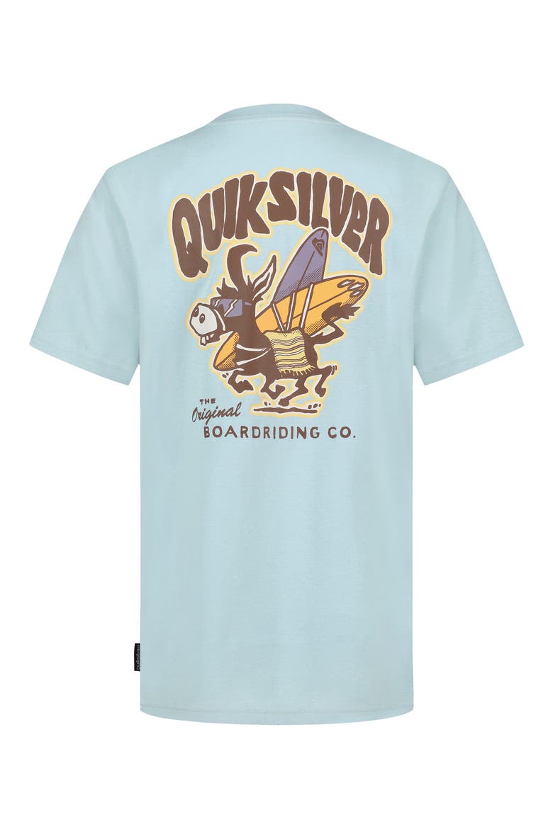 Kids' Pack Mule Graphic T-Shirt, Alternate, color, STERLING BLUE