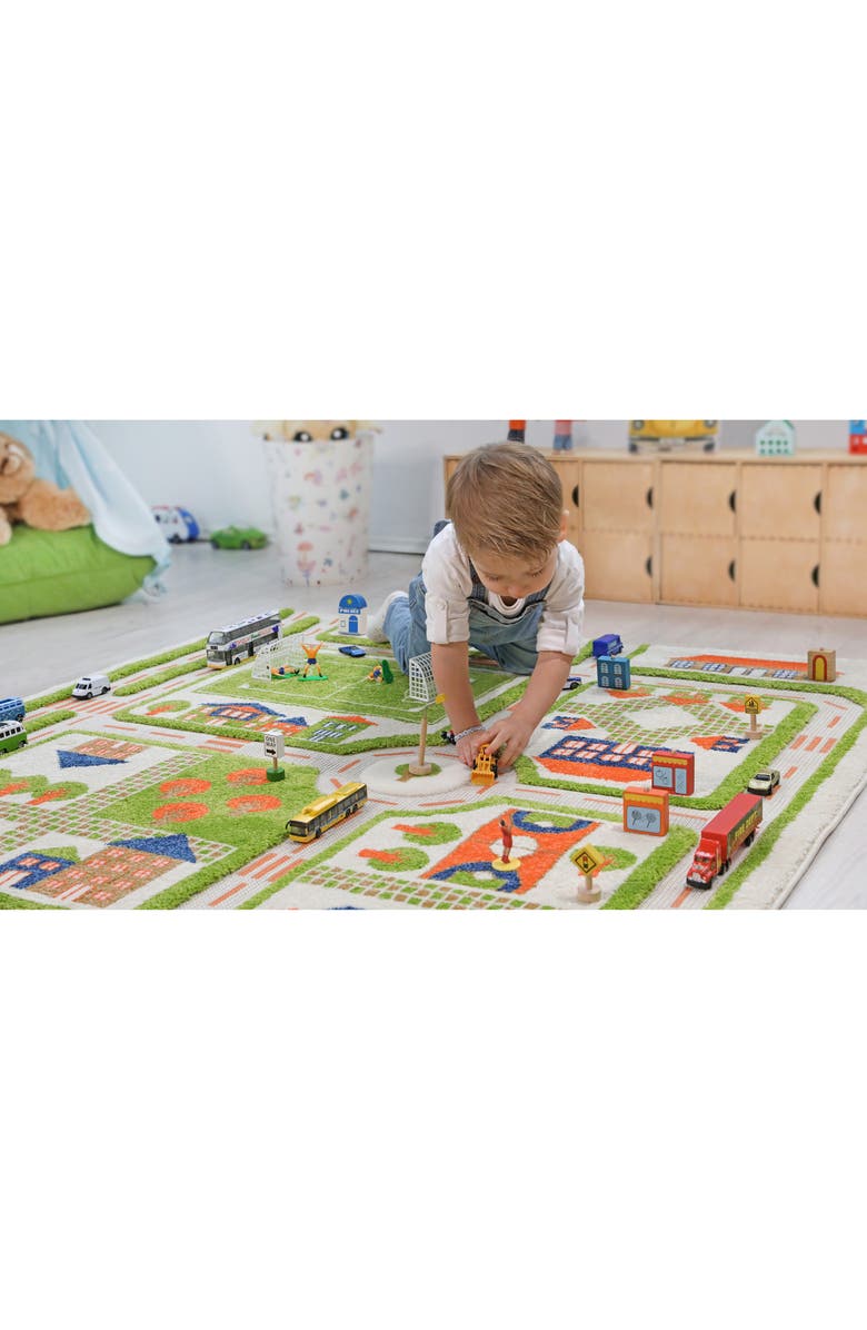IVI Traffic Play Rug, Alternate, color, 