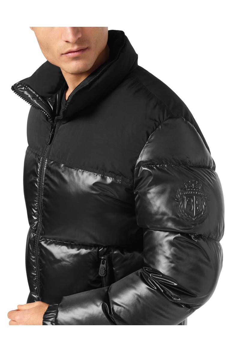 Down Jacket Crest Men, Alternate, color, black