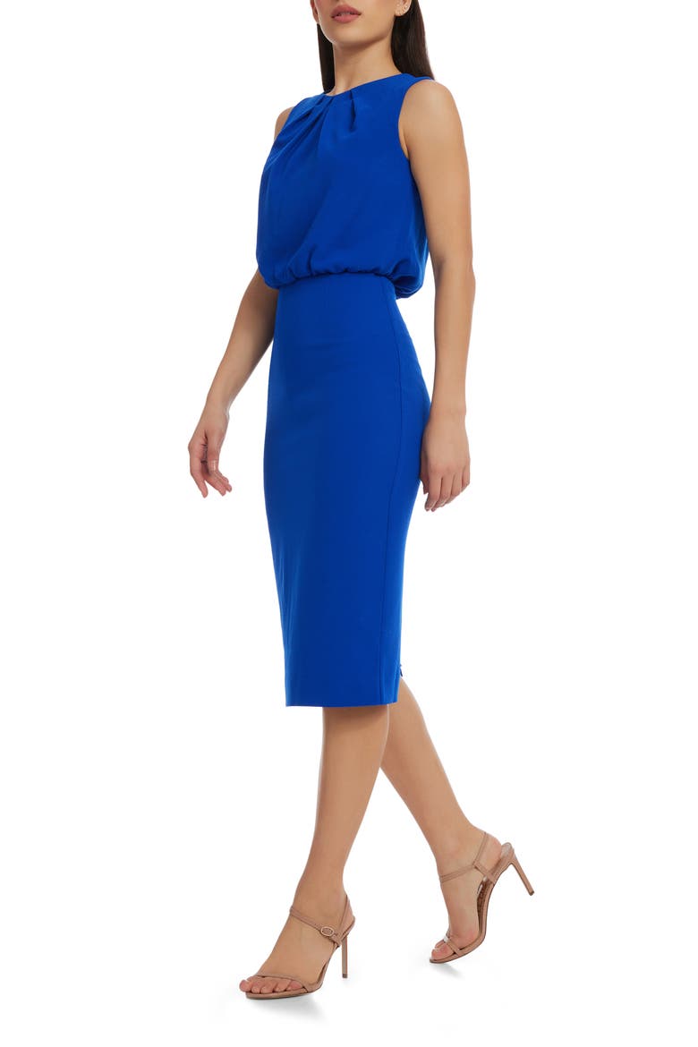 Amada Sheath Dress, Alternate, color, ELECTRIC BLUE