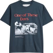 ONE OF THESE DAYS Glad You
re Here With Me Graphic T-Shirt