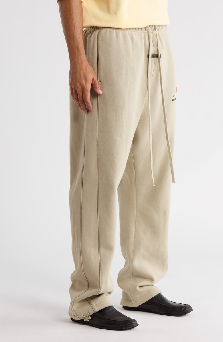 Fear of God Essentials Relaxed Fleece Sweatpants, Alternate, color, Abbey Stone/ Abbey Stone