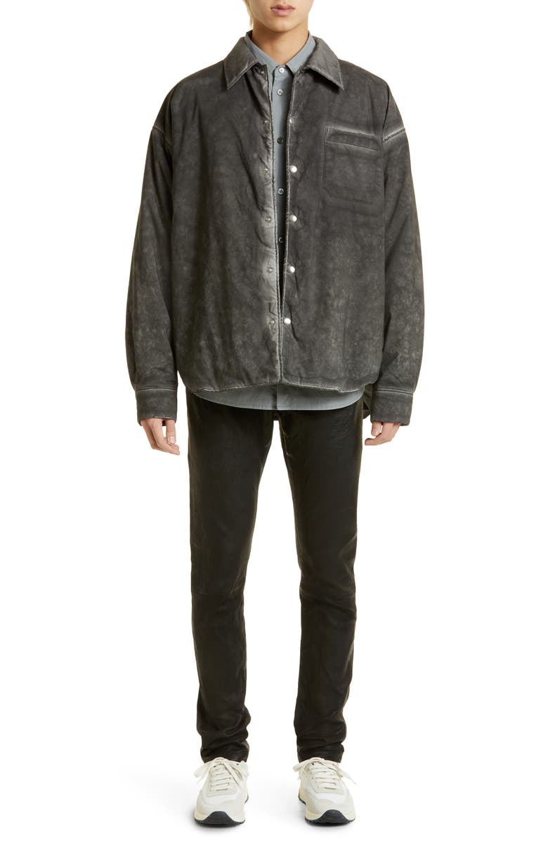 John Elliott The Cast 2 Lambskin Leather Pants, Alternate, color, 