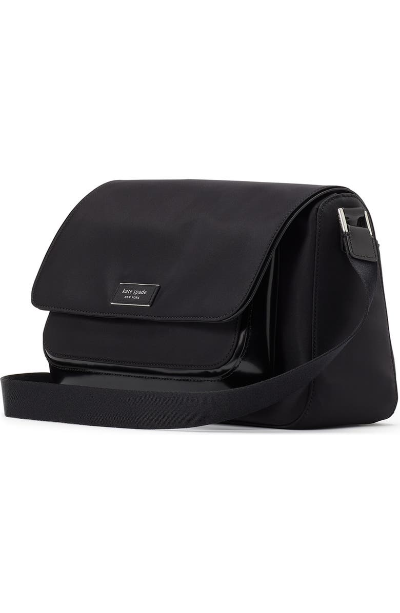 Kate Spade New York icon recycled nylon blend crossbody bag, Alternate, color,