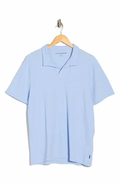 Lucky Brand Johnny Collar Cotton Blend Polo