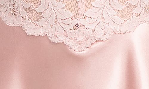 In Bloom By Jonquil Rosalie Lace Trim Satin Chemise In Gray