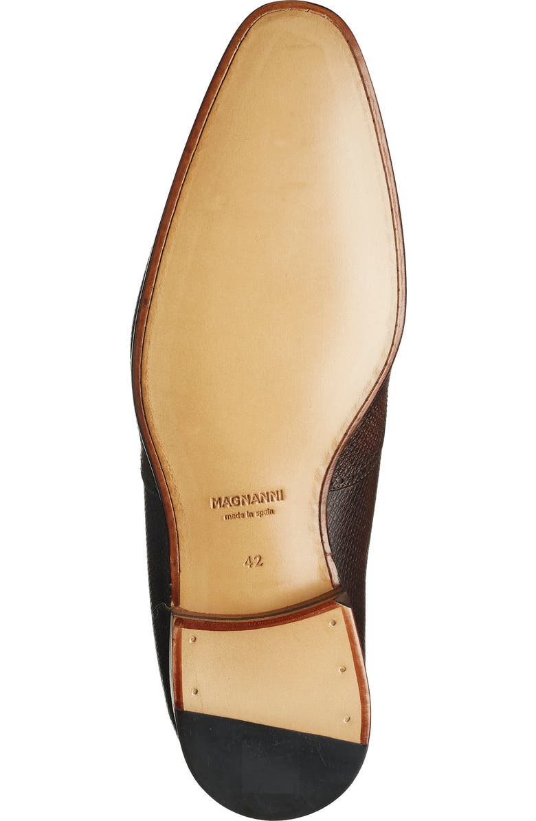 Magnanni Textured Leather Derby Shoe, Alternate, color,