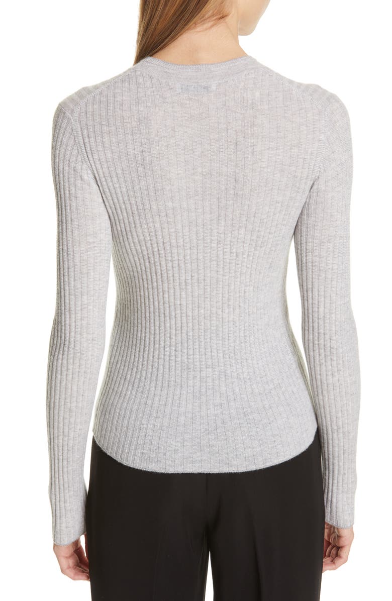 Vince Mixed Rib Stitch Sweater, Alternate, color, 