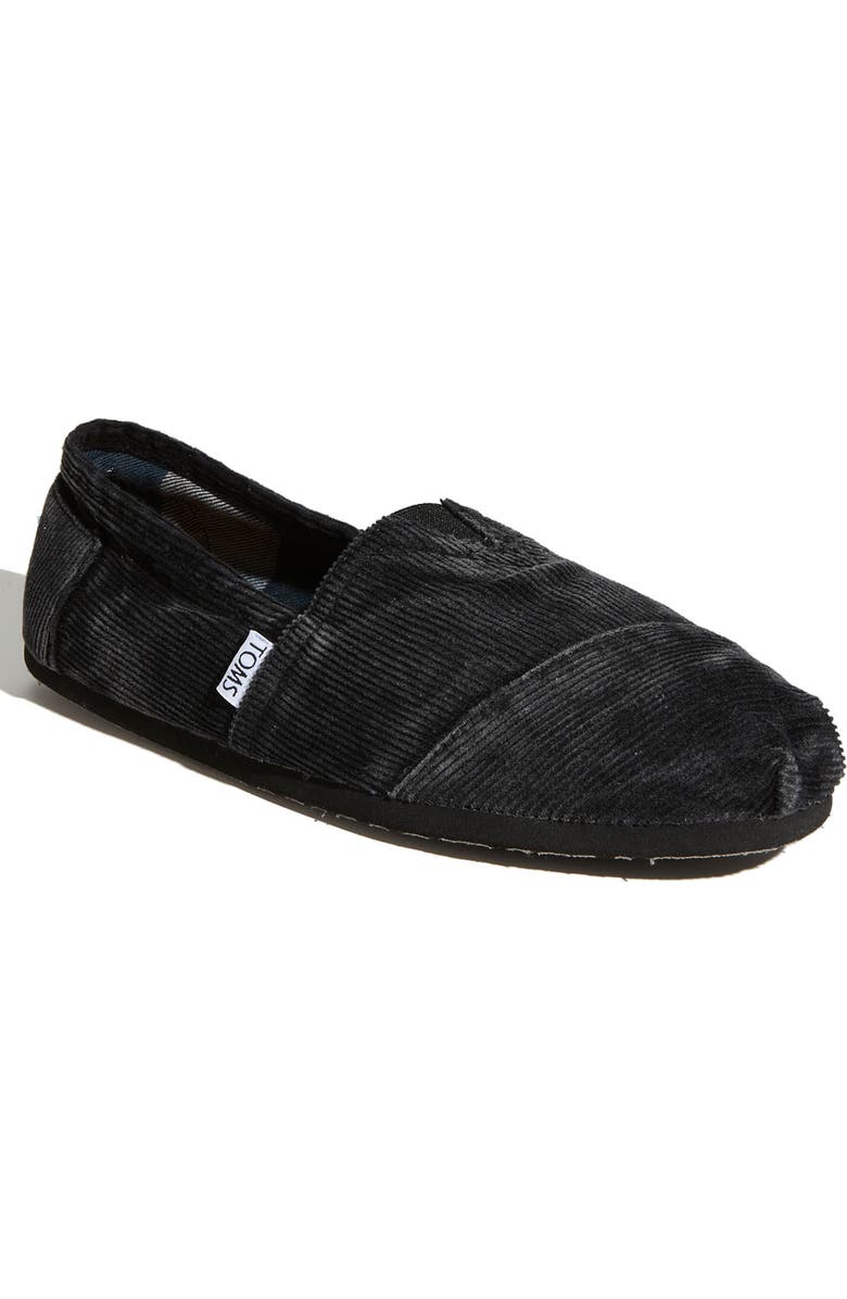 TOMS 'Classic' Corduroy Slip-On, Main, color,