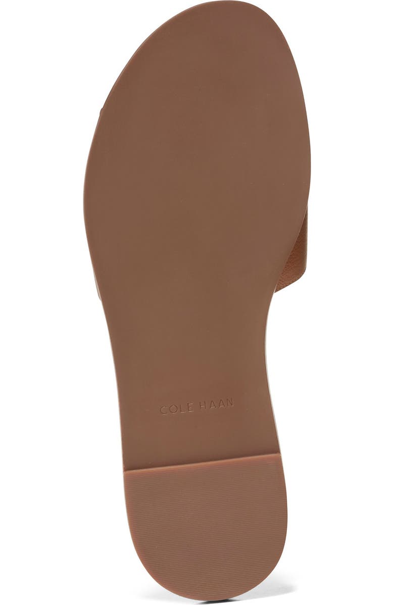 Cole Haan Flynn Logo Slide Sandal, Alternate, color, Pecan Leather