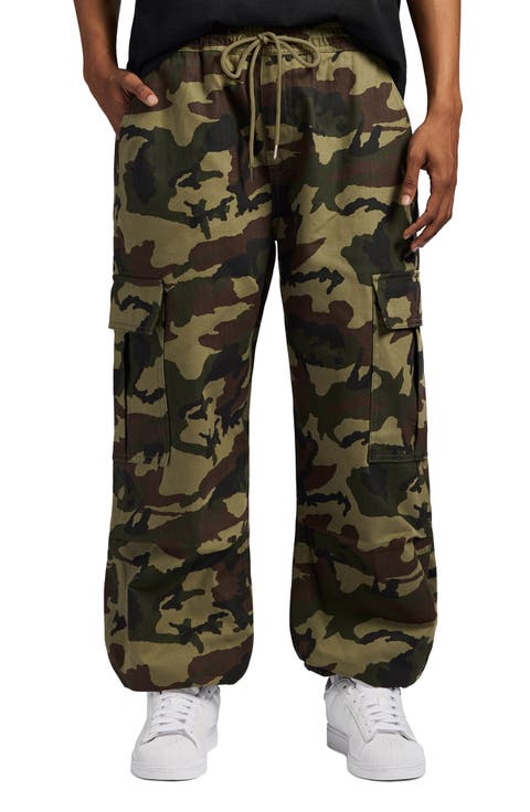 Tie Waist Cargo Pants