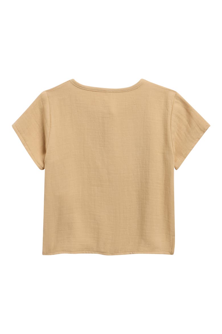 Henry Organic Cotton Gauze Top, Alternate, color, BUTTERSCOTCH