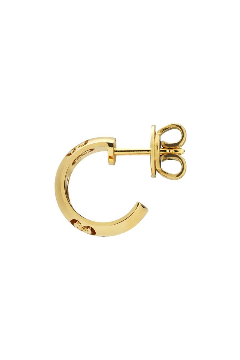 Icon Hoop Earrings, Alternate, color, YELLOW GOLD2