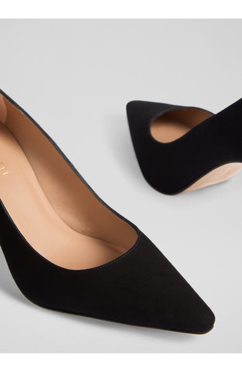 Lk Bennett New Floret Pointed Toe Pump In Black