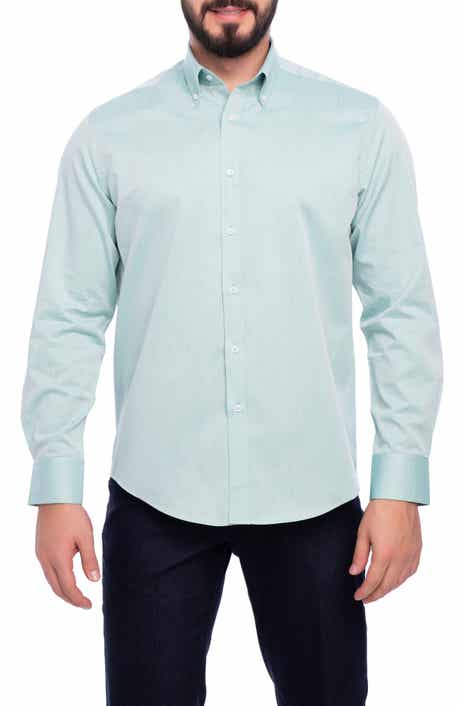 VELLAPAIS Avalon Slim Fit Cotton Dress Shirt